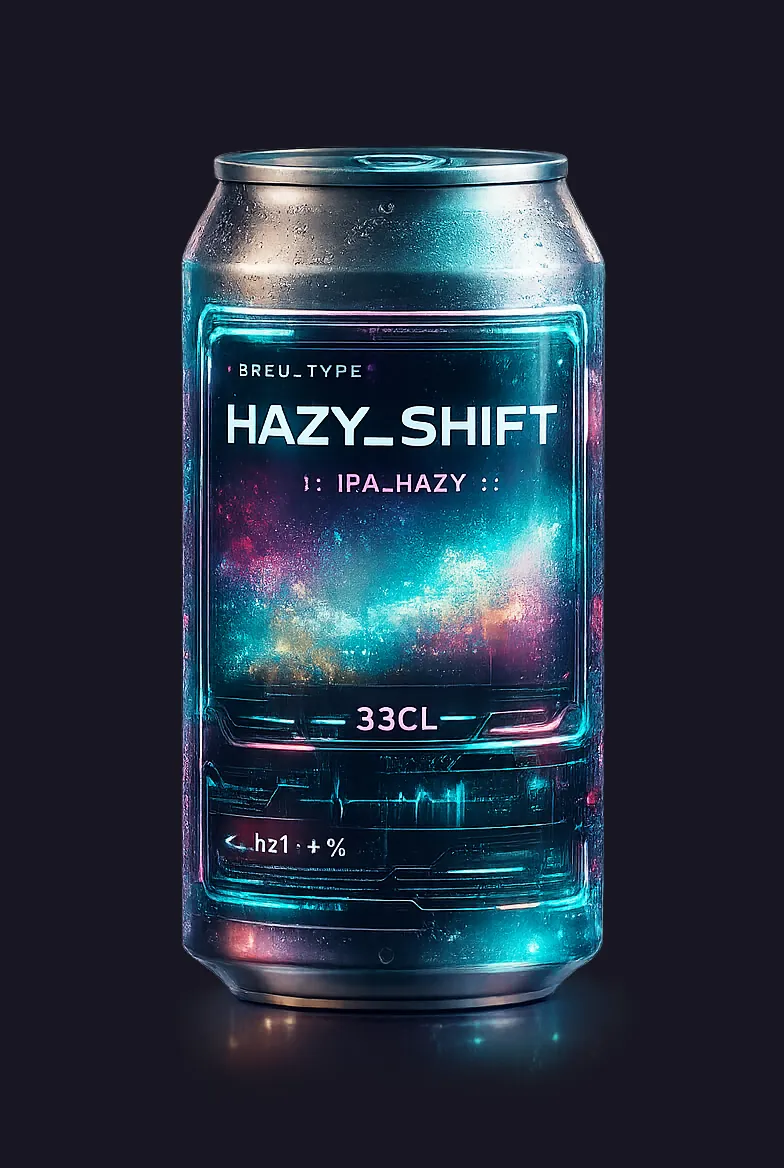 Canette de bière Hazy Shift 33cL